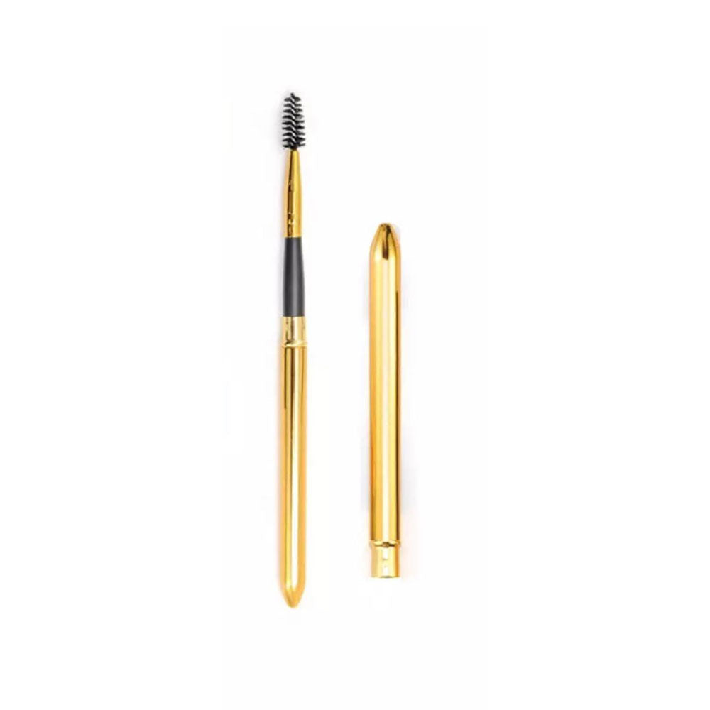 Eyelash brush gold